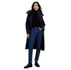 Wash Solid Blue Denim Jeans Banana Republic The Beau Jean Dark