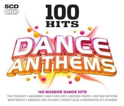 100 HITS - 100 Hits: Dance Anthems - CD - Box Set Import - **NEW/ STILL SEALED**