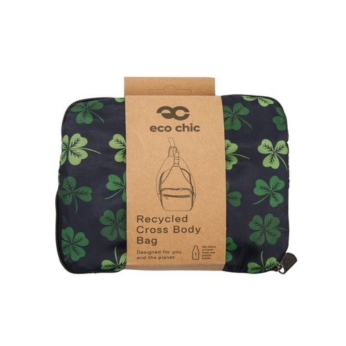 Eco Chic Lightweight Foldable Crossbody Bag - Recycled Plastic - Various Designs - Picture 56 of 76
