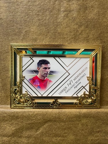 2024 Futera Unique World Football Unique Relic Emiliano Martinez 1/1