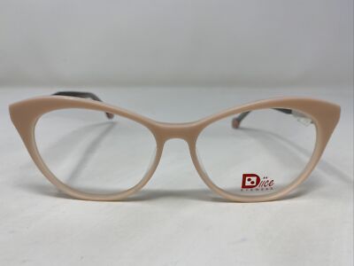 Diice Eyewear EYE IN THE SKY C3 53-15-140 Blush Pink Eyeglasses Frame Z804