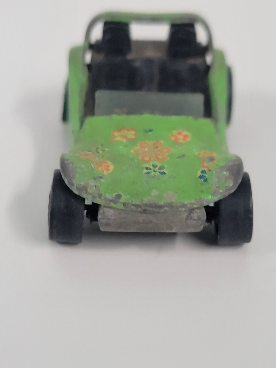 1969 Redline Hot Wheels Key Lime Green Dune Daddy Buggy Hong Kong