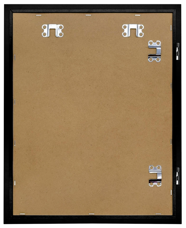 Caja de sombras 11x14 marco negro vitrina 2" pulgadas profundidad recuerdos premios medalla Foto 3 de 4