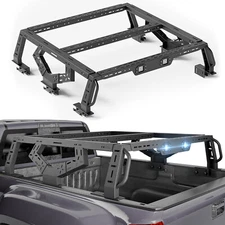 16.73" Bed Racks Truck Cargo Carrier For Tacoma/F150/JT/Frontier/Colorado/Canyon