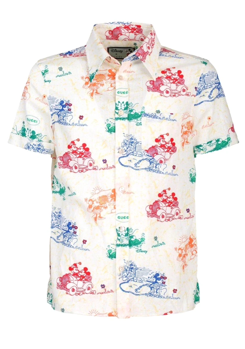 gucci minnie mouse luxury brand premium fashion hawaii shirt for