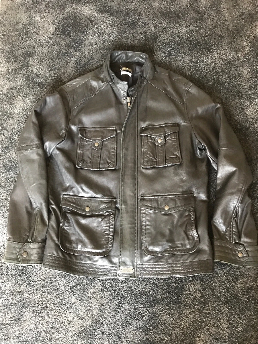 Mens leather jackets ebay cheap