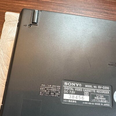SONY GV-D200 Video Walkman Digital 8 2466 From Japan | eBay