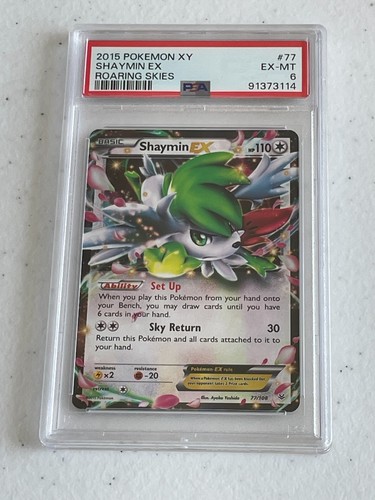 Shaymin-EX graded PSA 6 for sale on eBay