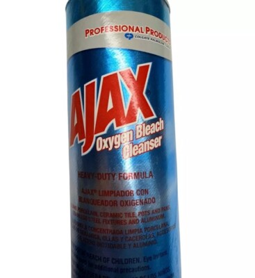 Ajax Heavy-Duty Formula Oxygen Bleach Cleanser, 21 oz (1.31 LB) 595g (Pack of 2)