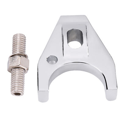 Chrome Billet Aluminum Distributor Clamp Hold Down For Chevy SBC BBC SB BB H DON