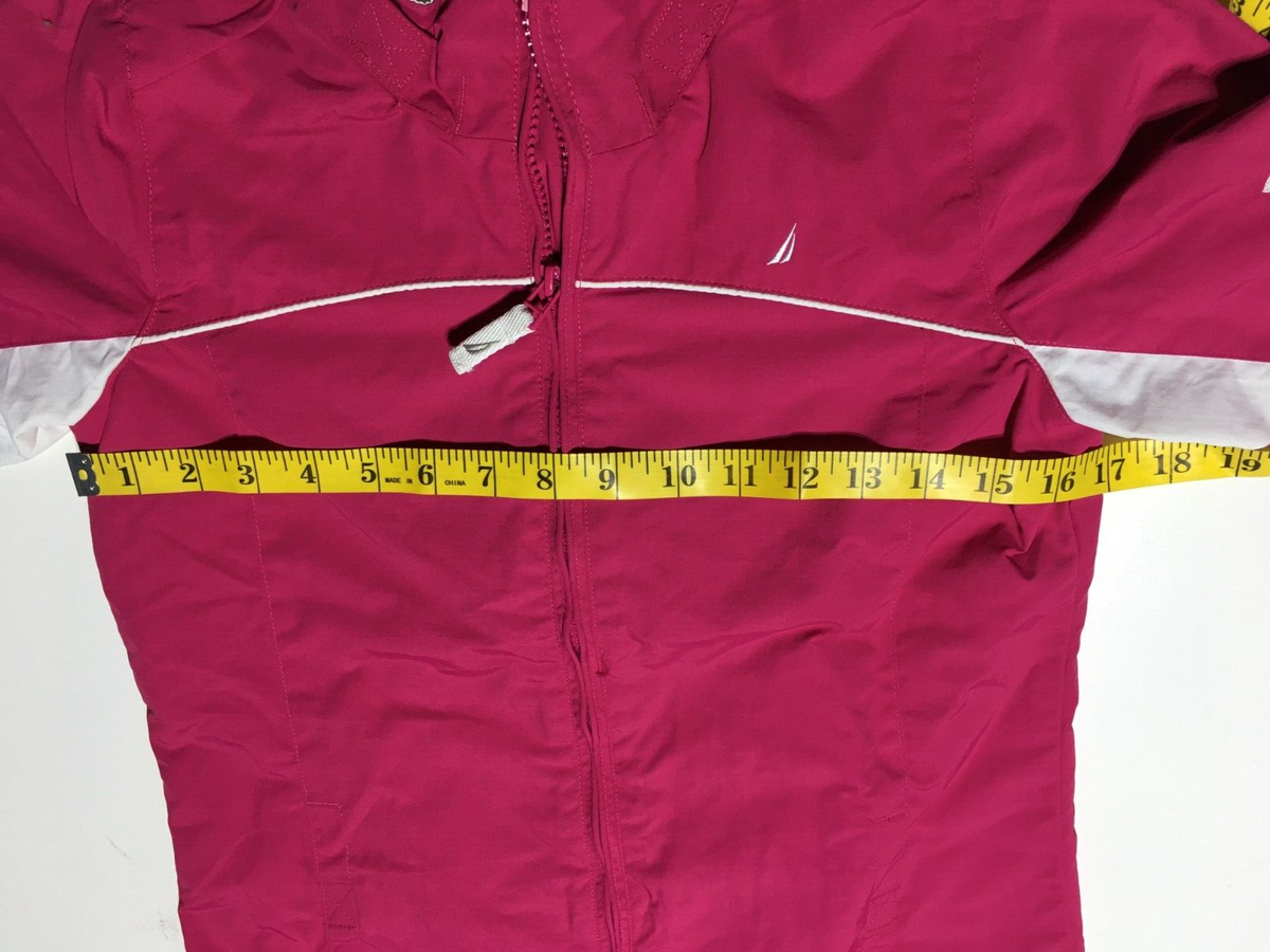 Nautica Jacket M (10-12) Nylon WPL06734 Dark Pink | eBay