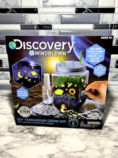 DISCOVERY MINDBLOWN DIY TERRARIUM GROW KIT FAST-GROWING INDOOR MINI GARDEN