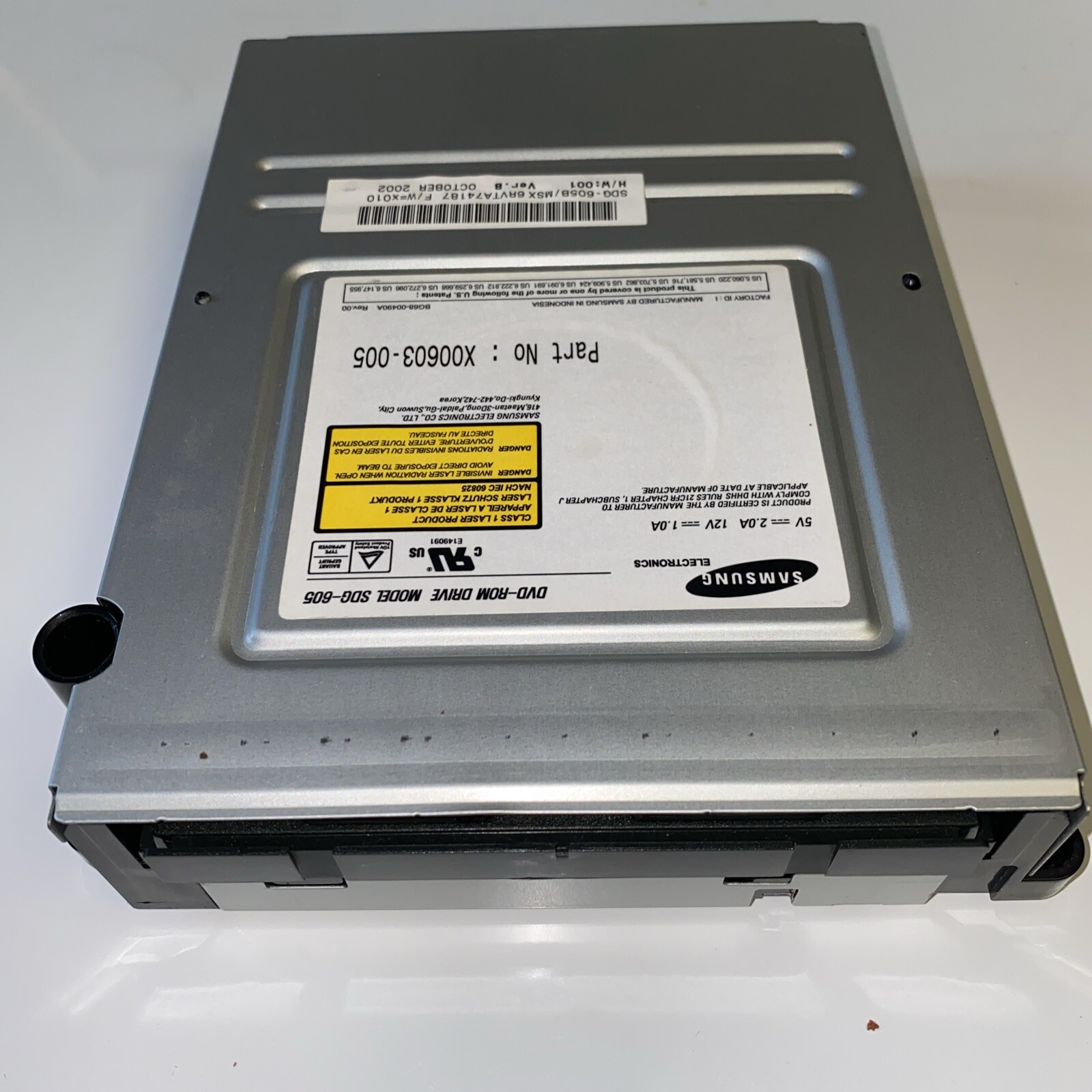 Original Og Xbox OEM Samsung Disc DVD Drive SDG 605 Ver B Tested original-og-xbox-oem-samsung-disc-dvd-drive-sdg-605-ver-b-tested