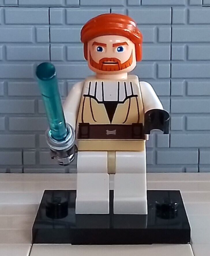 LEGO Star Wars Clone Wars 9525 Obi-Wan Kenobi Minifigure FREE SHIPPING! - Picture 1 of 4