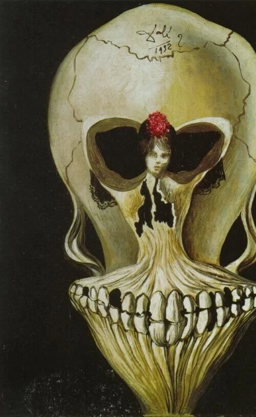 Pintura al óleo sobre lienzo firmada por Salvador Dalí 16x24 en surrealismo... Foto 2 de 3