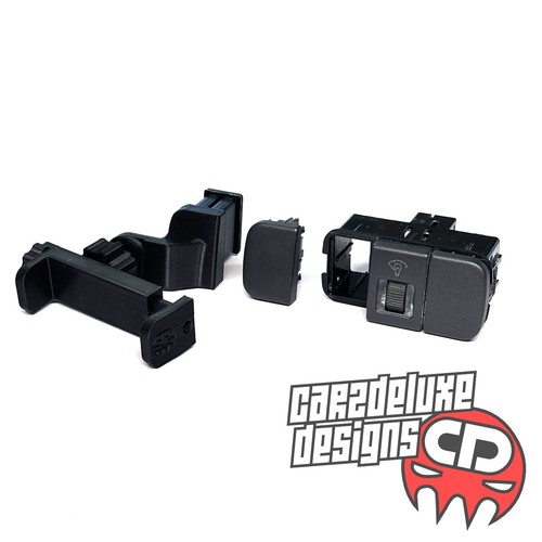 Custom phone mount for 1992-1995 Civic EG replaces factory blank button - 第 1/8 張圖片