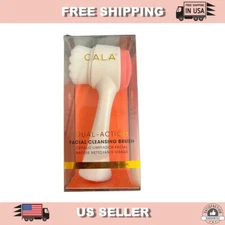 Cala dual-action pink facial cleansing brush - deep cleansing [US SELLER]