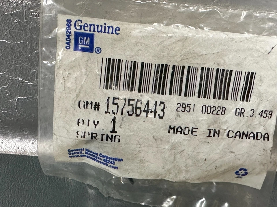 通用原始设备制造商 NOS 15756443 加速器踏板弹簧 1982 - 1997 雪佛兰 S10 — 第 2/3 张图片