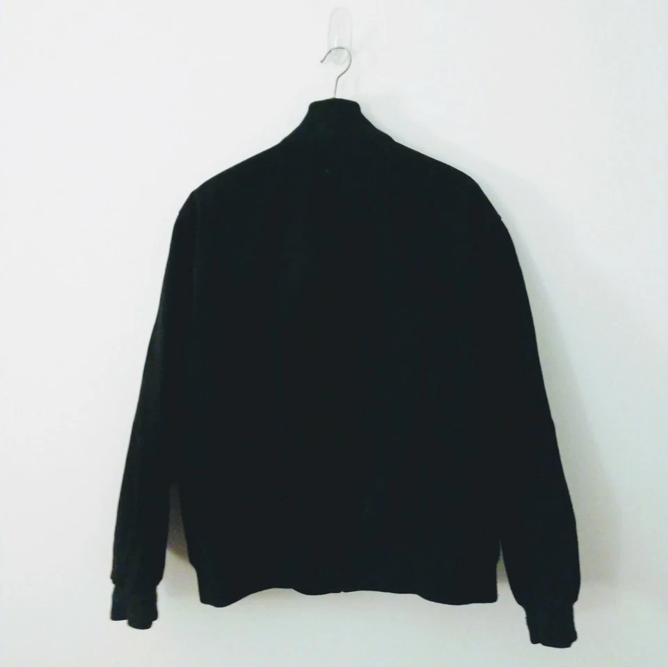 Aladdin Las Vegas Vintage Suede Bomber Jacket Black Collector's item size l - Image 4 of 4