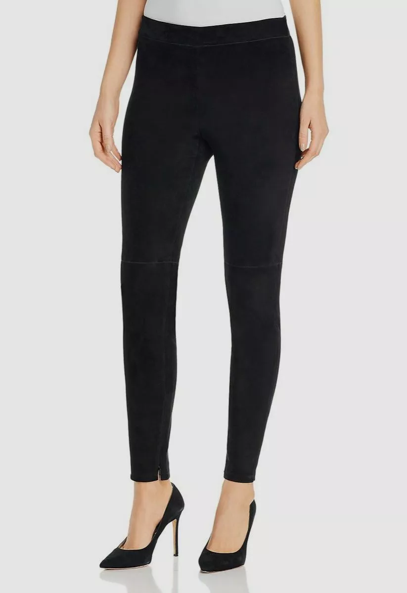 Elie tahari roxanna suede clearance leggings