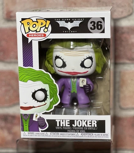 Funko Pop! Batman Dark Knight The Joker Vinyl Figure #36
