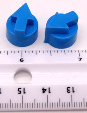 1987 Double Trouble Board Game Replacement Lot 2 Blue Arrow