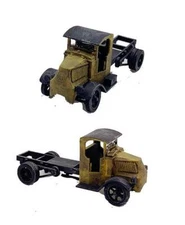 HO Scale 1920s Truck Rusting out Derelict Built up and Weathered