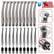 1-10 Pcs Dental High Speed Turbine Handpiece 4Hole /Quick Coupler M4 for NSK