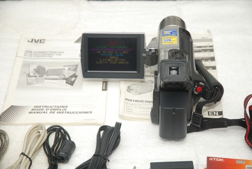 JVC MiniDV Digital Video Camera Camcorder GR-DVL915U Tested Working SD Battery - Picture 3 of 12