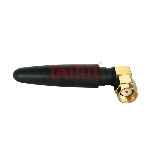 10PCS Stubby Right Angle RP SMA Male Jack Connector Small 2.4GHz WIFI Antenna - 第 4/10 張圖片