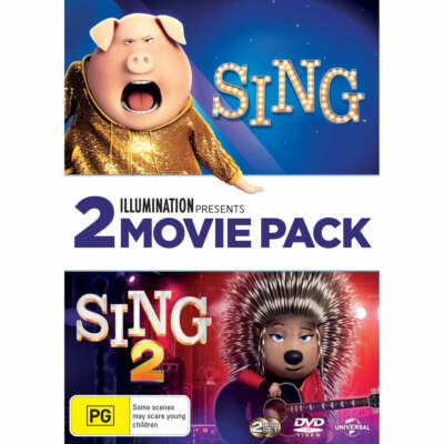 Sing & Sing 2 DVD : NEW