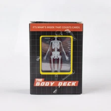 Unique The Body Deck Card,Transparent 3D Image of The Human Anatomy Playing Card