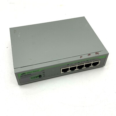 Allied Telesis AT-FS705L Fast Ethernet Switch 5-Port 10Base-T/100Base-TX