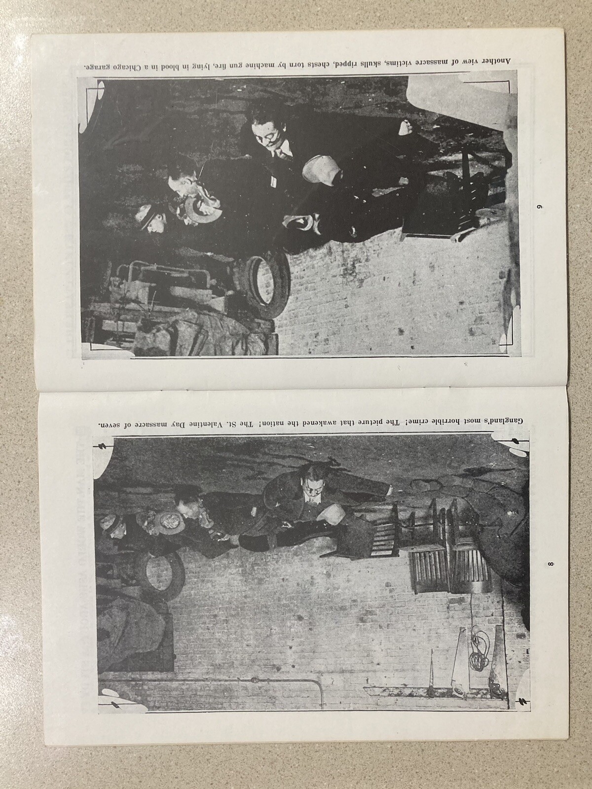 Life of Al Capone In Pictures The Hideouts 1986 Booklet Chicago