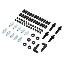 Brake Line Tuck Fittings Adapters Kit For 88-00 Honda Civic 90-01 Acura Integra