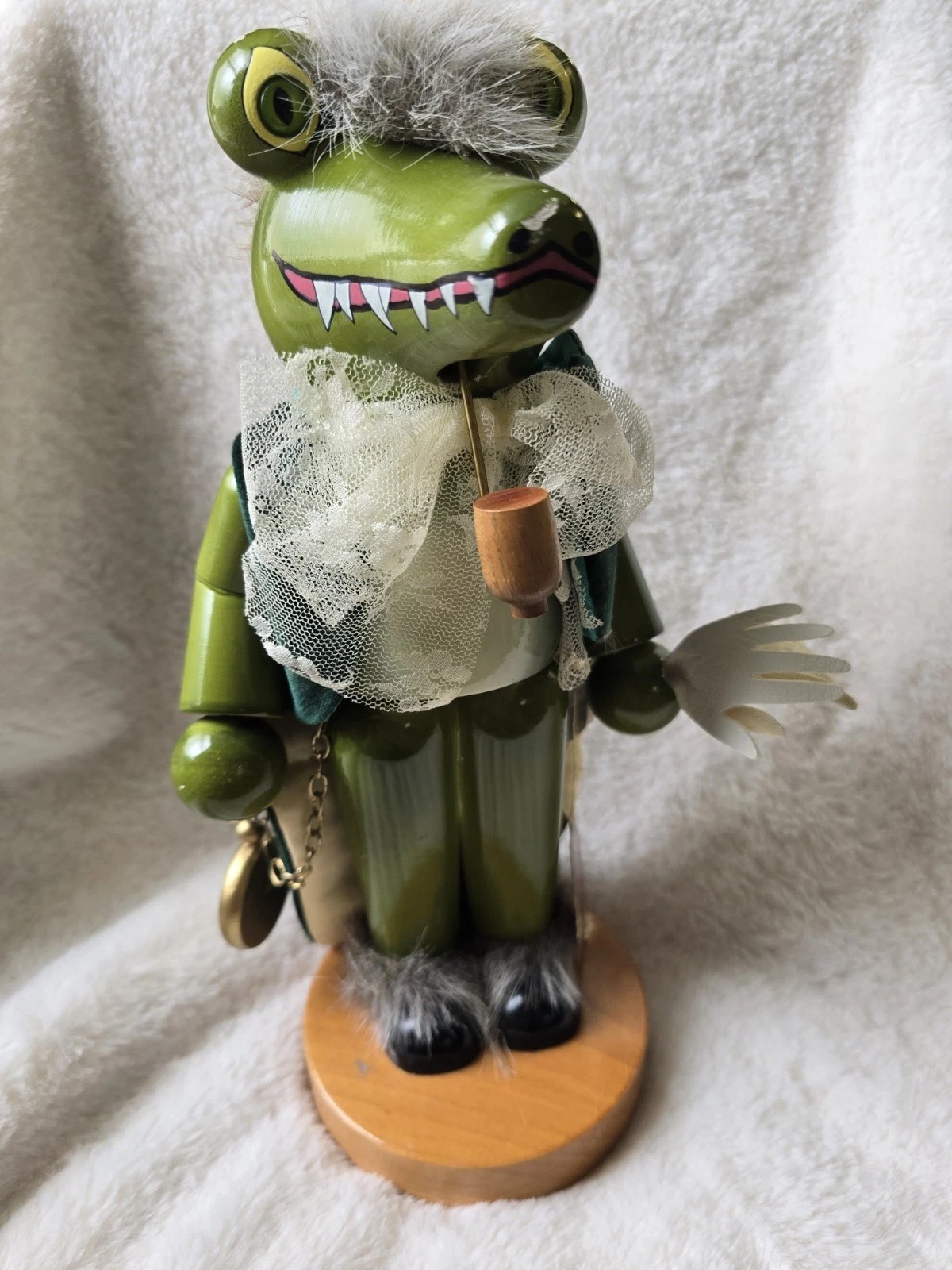 Vintage Steinbach Alligator German Wooden Smoker Peter Pan Crocodile 11” SHHT
Opens in a new window 