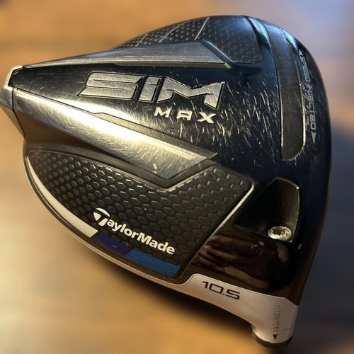 TaylorMade SIM Max Driver Head 10.5° Right Handed Used Golf Club Only - Picture 2 of 6