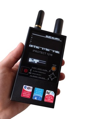 iProtect 1216   TSCM Hochfrequenz-Detektor (12 GHz) Neuwertig | Pro Abhörschutz