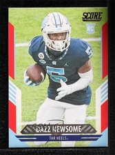 2021 Score Rookies Red Dazz Newsome #370 0ma6