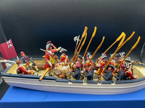 French Indian War: English Boat. No Original Box. - Picture 6 of 6