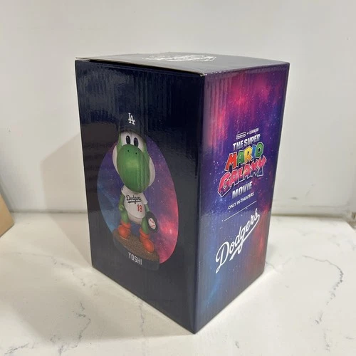 2026 YOSHI Bobblehead SUPER MARIO NINTENDO #18 Los Angeles Dodgers SGA 3/31/26