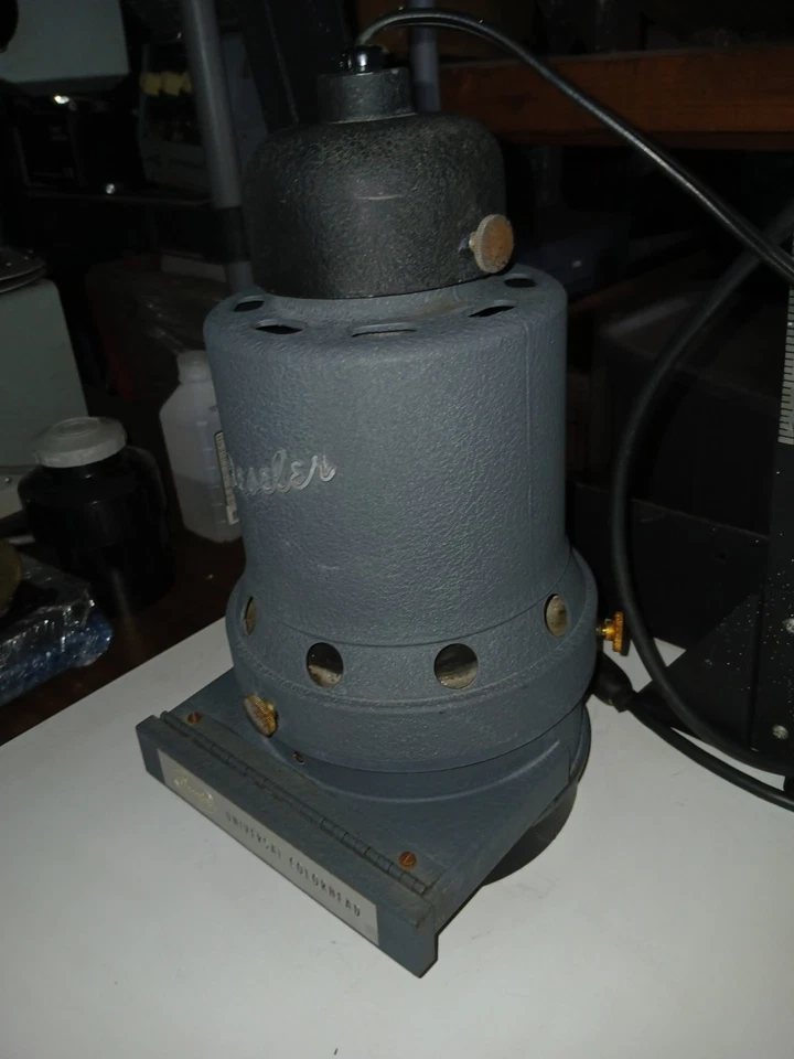 Lámpara de cabezal condensador Beseler 45 m + bombilla de 100 vatios + ¡FILTRO UV y marco probado! Foto 3 de 4