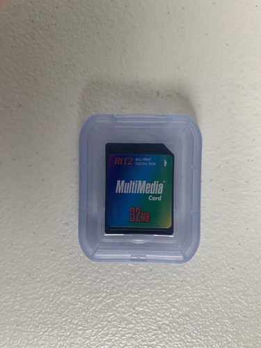 Ritz Big Print Digital Film MultiMedia Card (MMC) with 32MB storage - Picture 1 of 3
