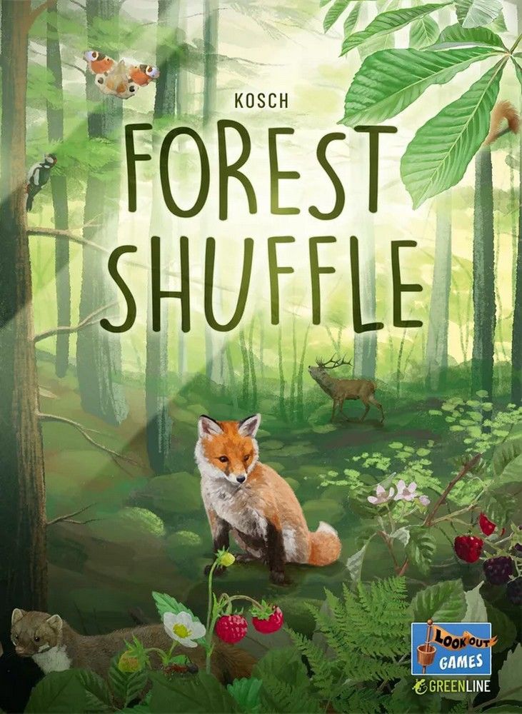Forest Shuffle Board Game  : 22.6X16.6x5.4cm Size 22.6 - Image 6