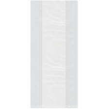 Plymor 8" x 4" x 18", 2 Mil Gusseted Plastic Bags