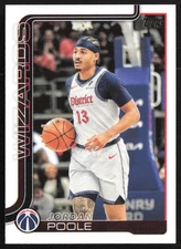 2025-26 Topps Base Jordan Poole Washington Wizards #94