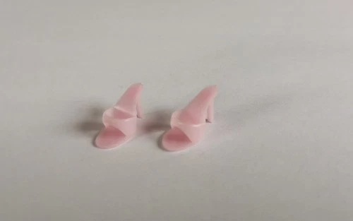 Mattel 1960s Japan Pink Heeled Shoes