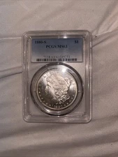 1880-S Morgan Dollar PCGS MS63