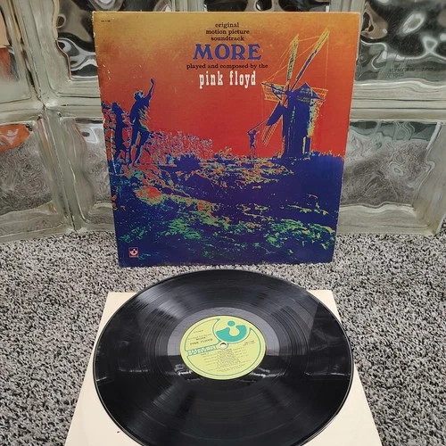 The Pink Floyd- Soundtrack From The Film" More"- LP 1983 Harvest SW-11198 vintag