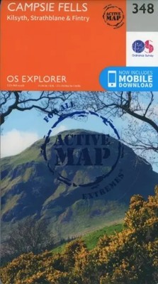 Ordnance Survey | Campsie Fells | (Land-)Karte | Englisch (2015)